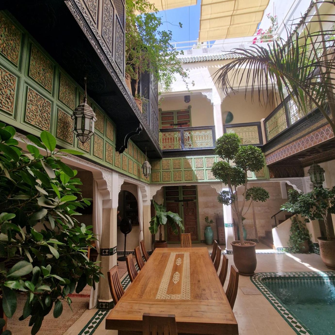 Riad Dalla Santa Marrakesh Exteriör bild